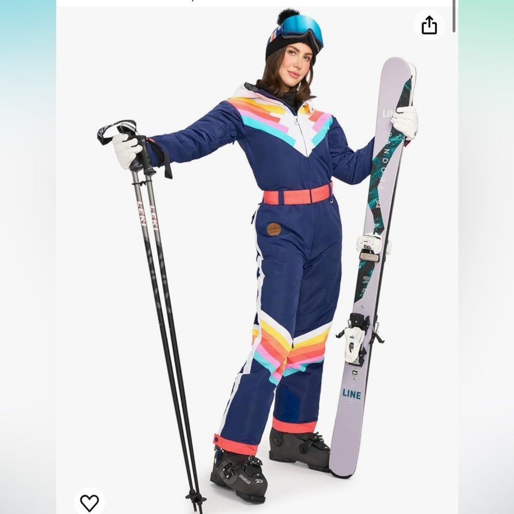 Tipsy Elves Santa Fe Shredder Ski Onesie